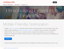 Tablet Screenshot of netbiscuits.com